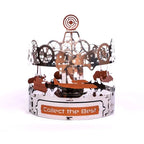 Metal Time Riding the Best Carousel - DIY Metal Model Kit