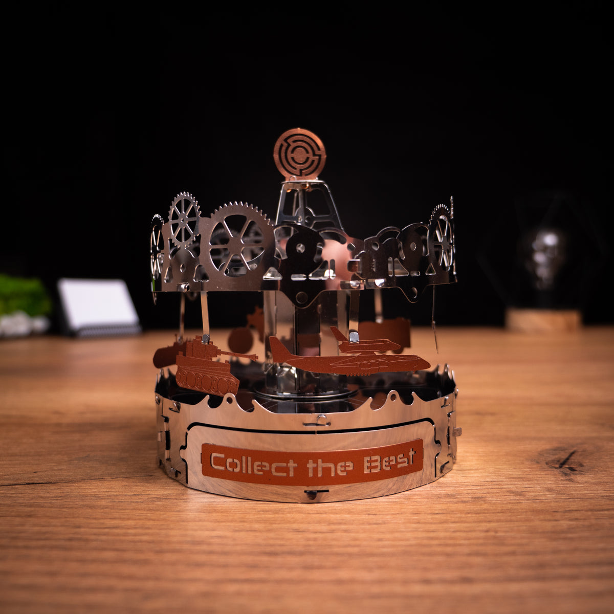 Metal Time Riding the Best Carousel - DIY Metal Model Kit