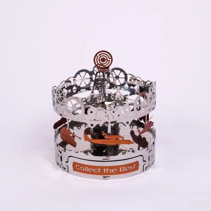 Metal Time Riding the Best Carousel - DIY Metal Model Kit