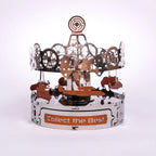 Metal Time Riding the Best Carousel - DIY Metal Model Kit