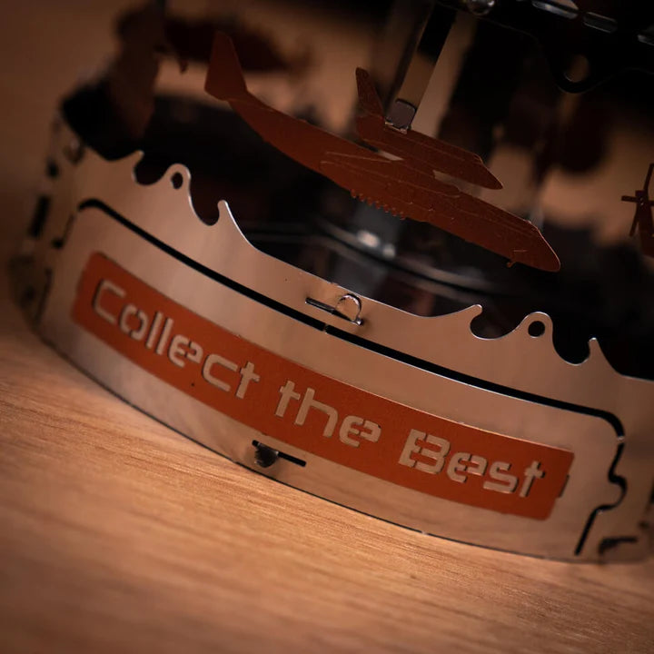 Metal Time Riding the Best Carousel - DIY Metal Model Kit
