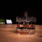 Metal Time Riding the Best Carousel - DIY Metal Model Kit