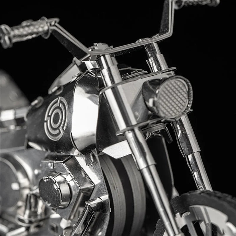 Metal Time Roadway Fantasy Harley Motorcycle - DIY Metal Model Kit