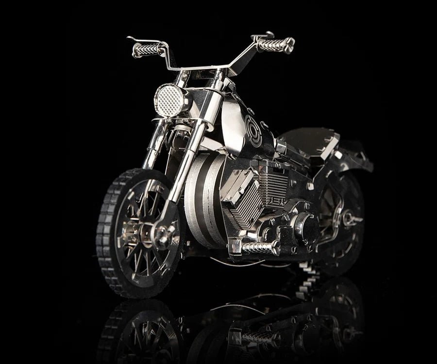 Metal Time Roadway Fantasy Harley Motorcycle - DIY Metal Model Kit