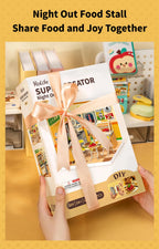 Rolife Night Out Food Stall – DIY Miniature House Kit