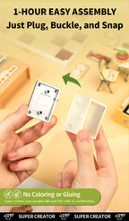 Rolife Night Out Food Stall – DIY Miniature House Kit