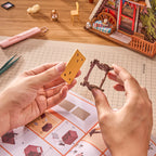 A-Frame Cabin – DIY Miniature House Kit
