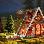 A-Frame Cabin – DIY Miniature House Kit
