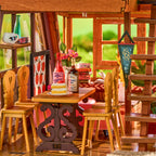 A-Frame Cabin – DIY Miniature House Kit