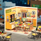 Rolife Night Out Food Stall – DIY Miniature House Kit