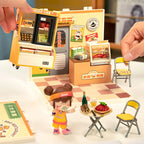 Rolife Night Out Food Stall – DIY Miniature House Kit