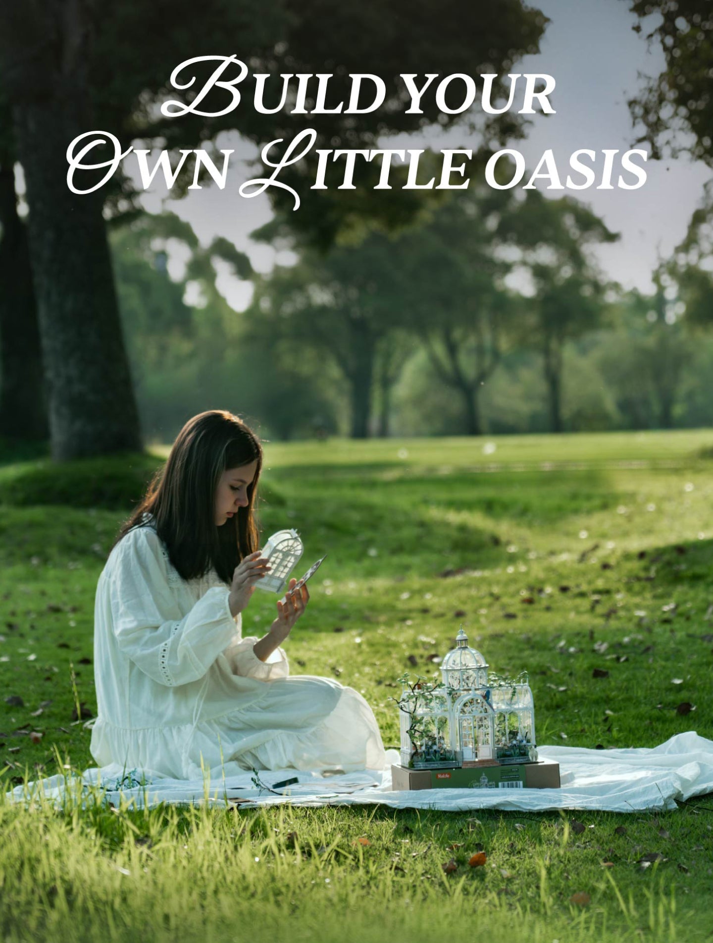 Rolife Oxygen Oasis – DIY Miniature House Kit