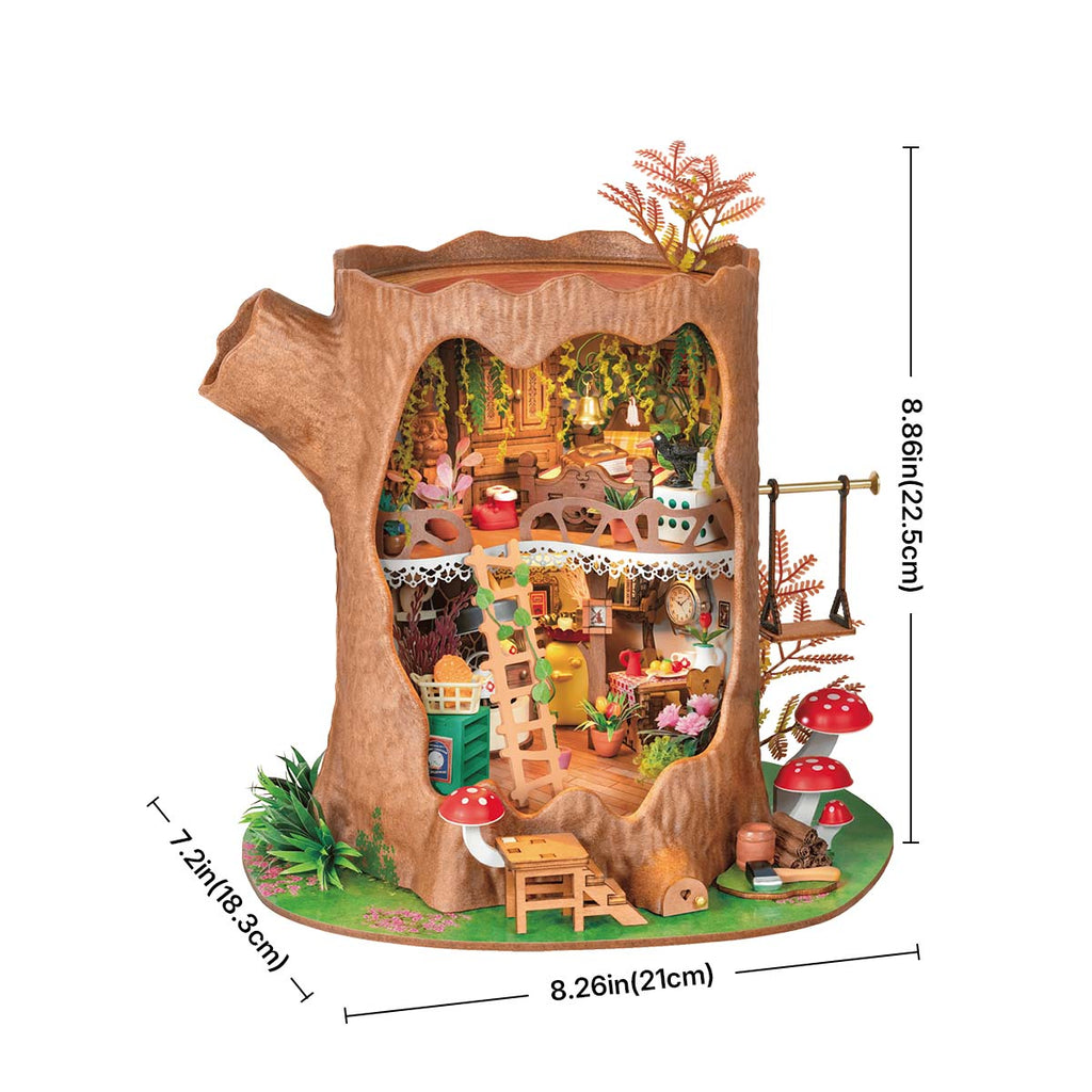 Fairytale Tree House – DIY Miniature House Kit