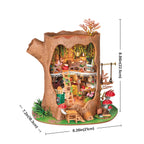 Fairytale Tree House – DIY Miniature House Kit