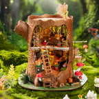 Fairytale Tree House – DIY Miniature House Kit