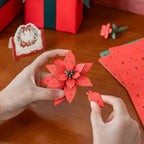 Poinsettia – DIY Wooden Flower Bouquet Kit