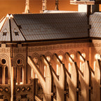 Paris Cathedral – Wooden Architecture Model Kit