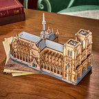 Paris Cathedral – Wooden Architecture Model Kit