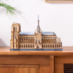 Paris Cathedral – Wooden Architecture Model Kit