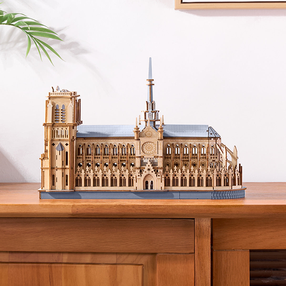 Paris Cathedral – Wooden Architecture Model Kit
