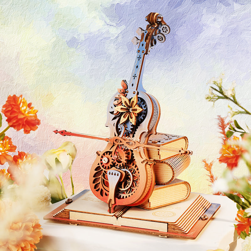 Enchanted Cello – Mechanical Music Box Kit