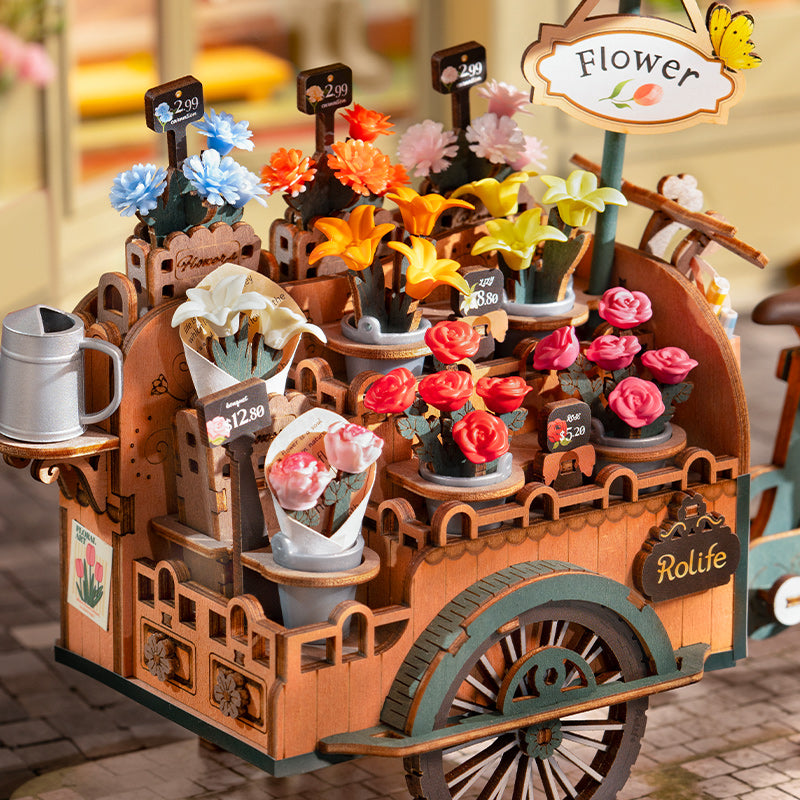 Blossom Cart – Wooden Model Kit