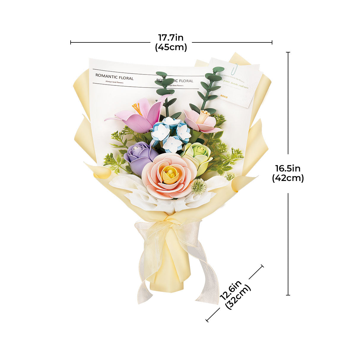 Spring Time Bouquet – DIY Flower Model Kit