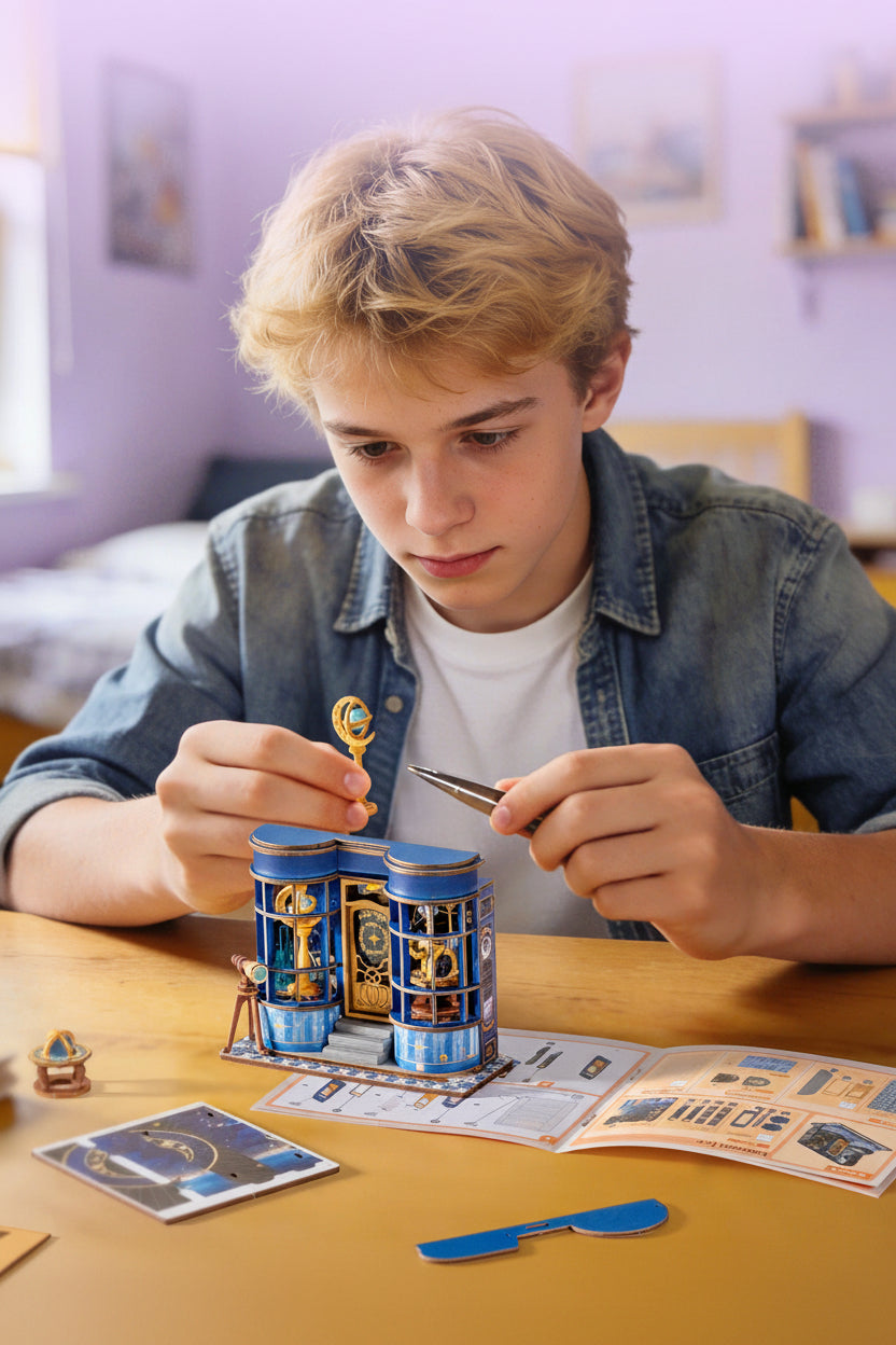 Magic Astronomy Shop – DIY Miniature Dollhouse Kit