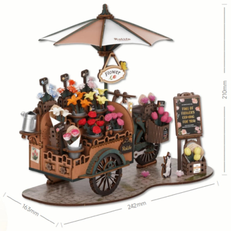 Blossom Cart – Wooden Model Kit