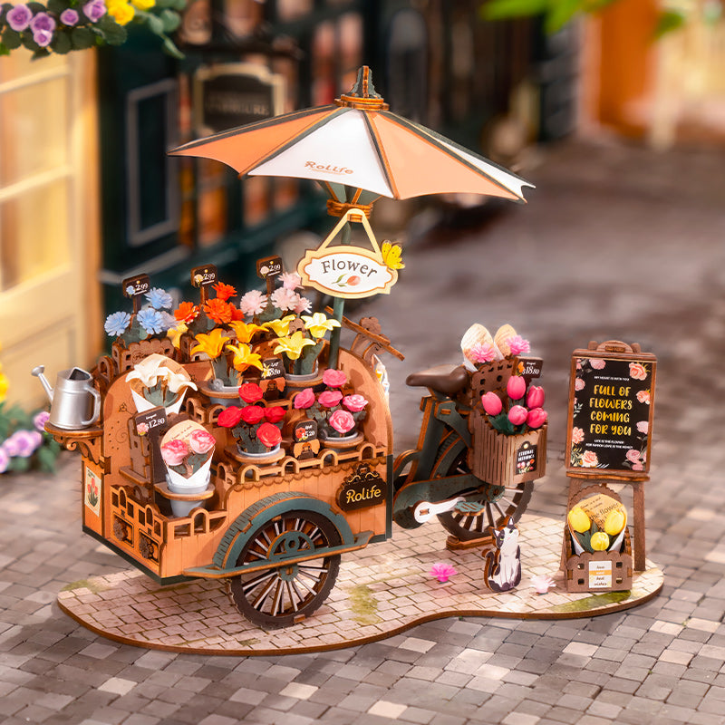 Blossom Cart – Wooden Model Kit