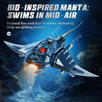 Manta Ray – Mechanical Marine Life Model Kit