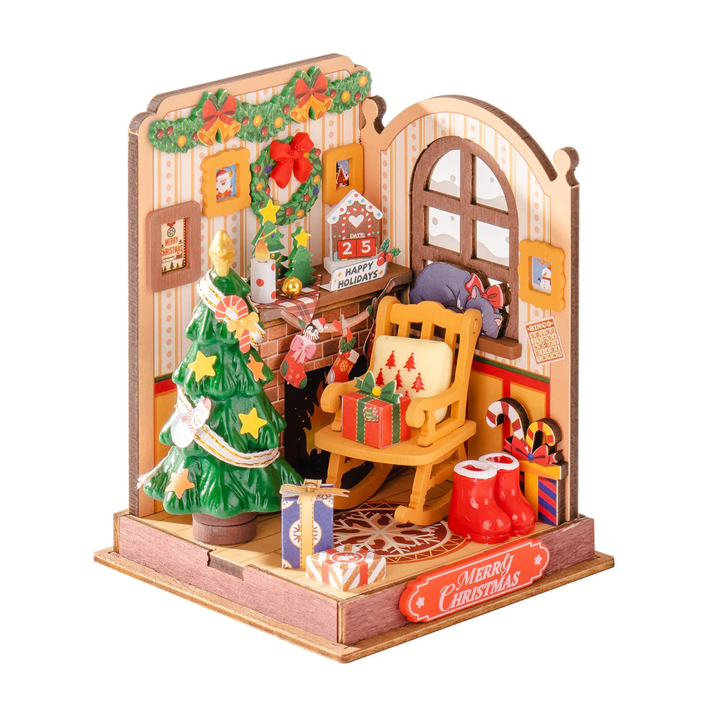 Christmas Mini Market Collection – DIY Miniature House Kit