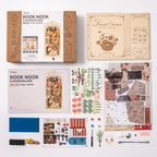 Floral Corner Book Nook – DIY Model Kit