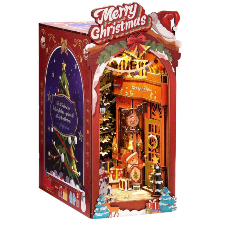 LED Christmas Alley Book Nook – DIY Model Kit