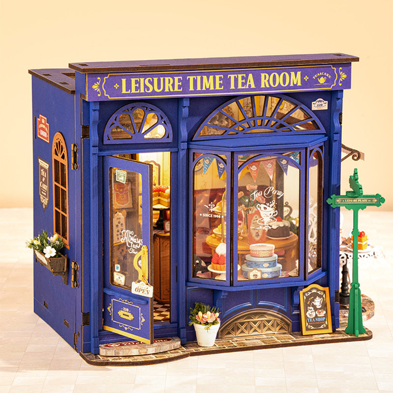 Leisure Time Tea – DIY Miniature House Kit