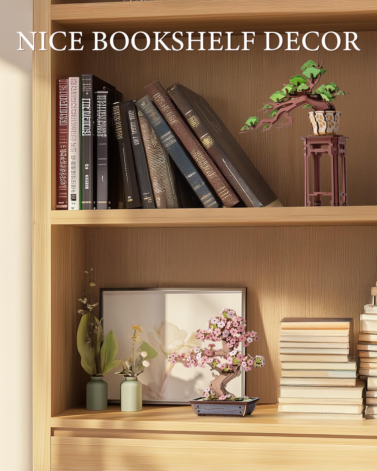 Bonsai Tree Collection – DIY Wooden Bonsai Model Kit