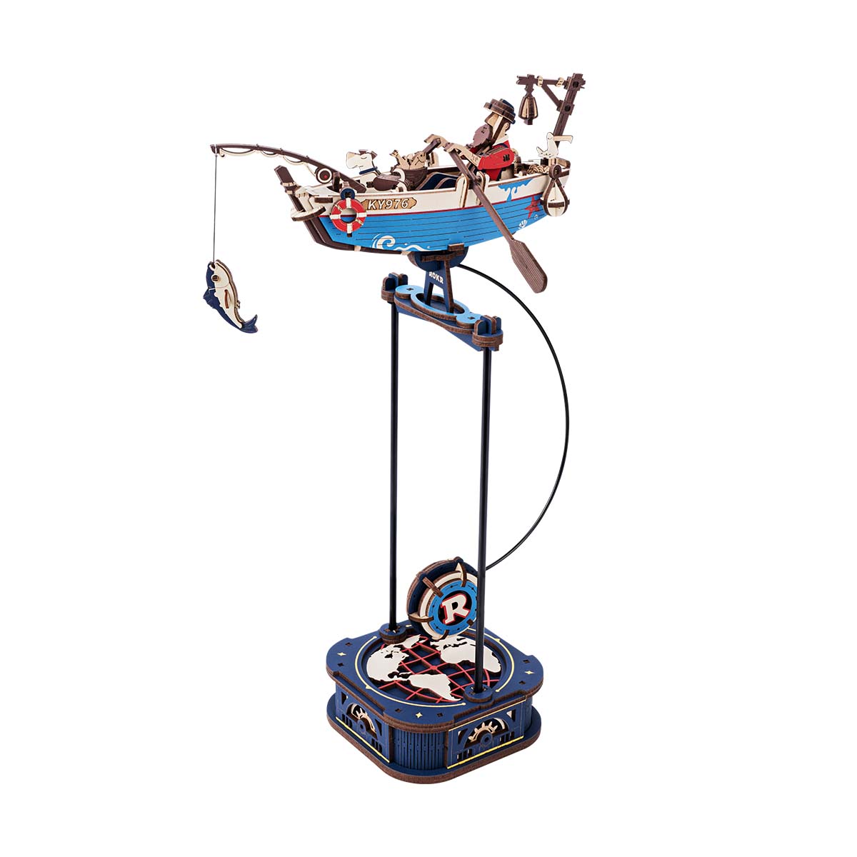 Ocean Balance Swing – Wooden Model Kit