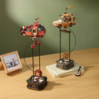 Gravity Balance Duo – Wooden Pendulum Model Kit