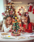 Christmas Melody Tree – DIY Wooden Music Box Kit