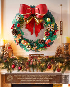 Christmas Wreath – 3D Wooden Puzzle Decoration Kit