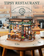 Tipsy Restaurant – DIY Miniature House Kit