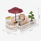 Terrace Living Collection – DIY Miniature House Kit