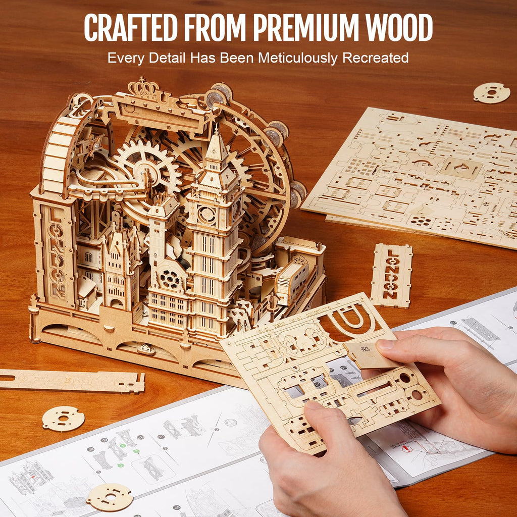 London Marble Run – DIY Mechanical Model Kit