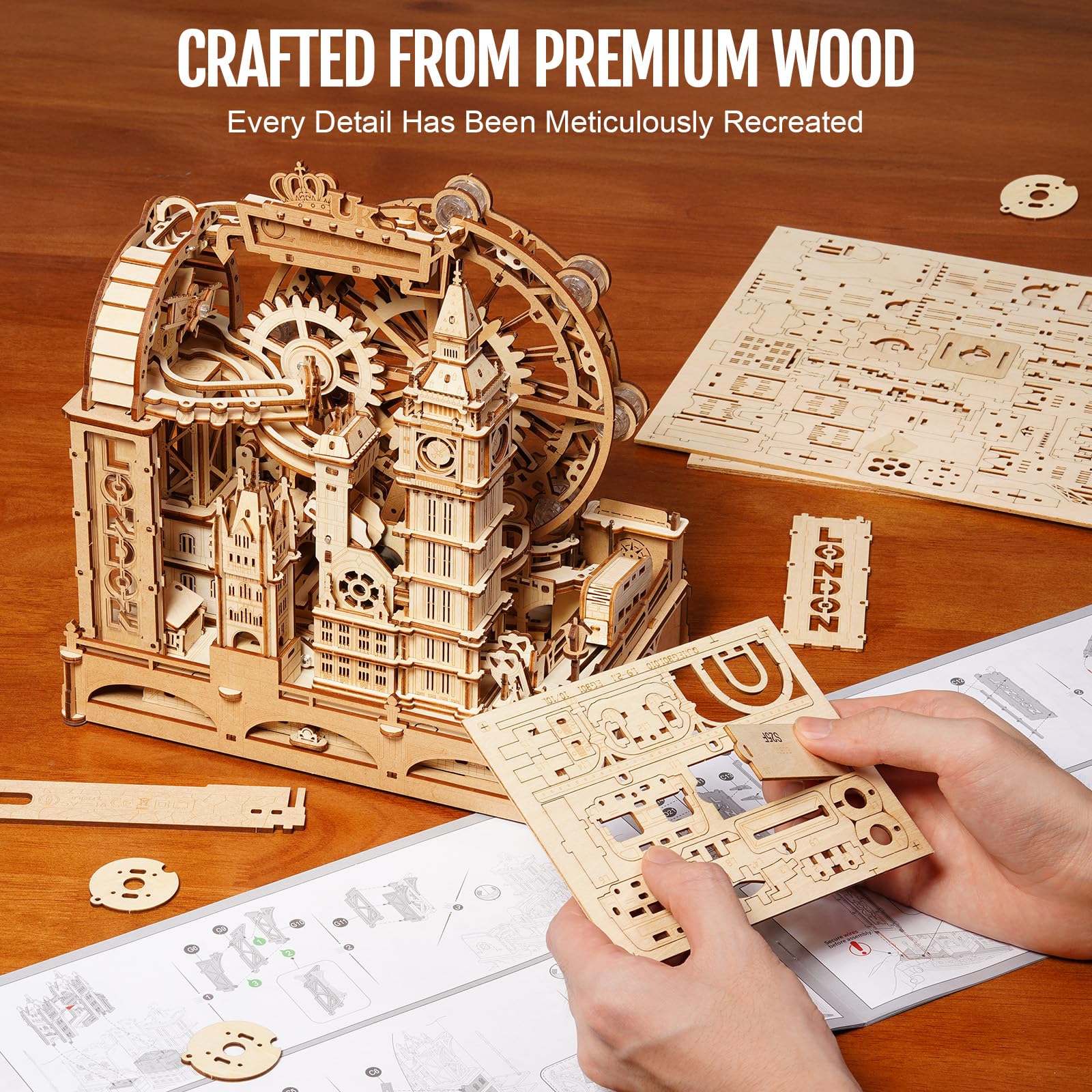 London Marble Run – DIY Mechanical Model Kit