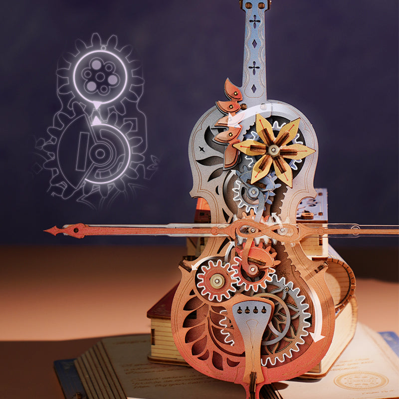 Enchanted Cello – Mechanical Music Box Kit