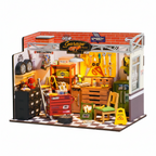 Garage Workshop – DIY Miniature House 3D Puzzle Kit