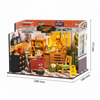 Garage Workshop – DIY Miniature House 3D Puzzle Kit