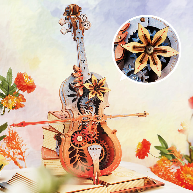 Enchanted Cello – Mechanical Music Box Kit