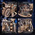 Marble Spaceport – Mechanical Marble Run Kit