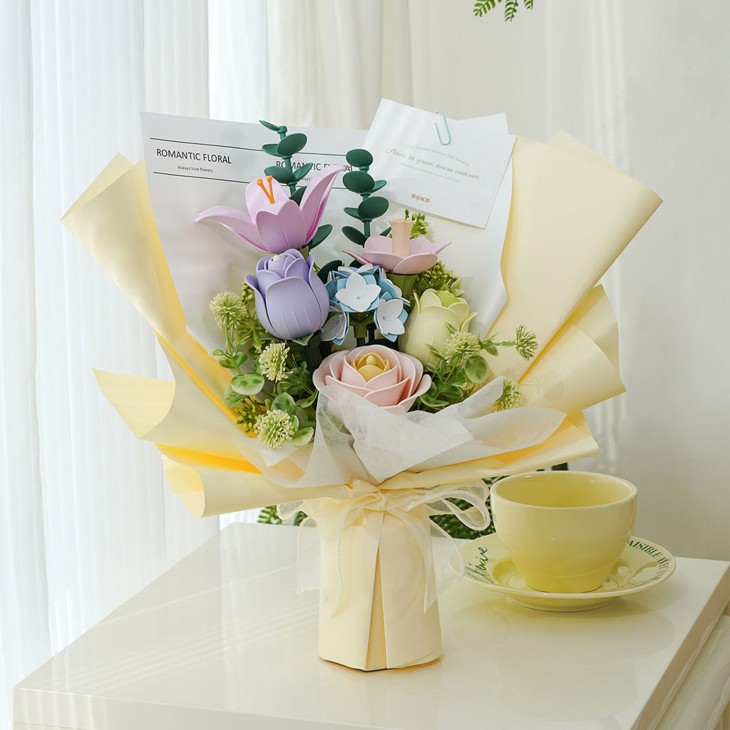Spring Time Bouquet – DIY Flower Model Kit
